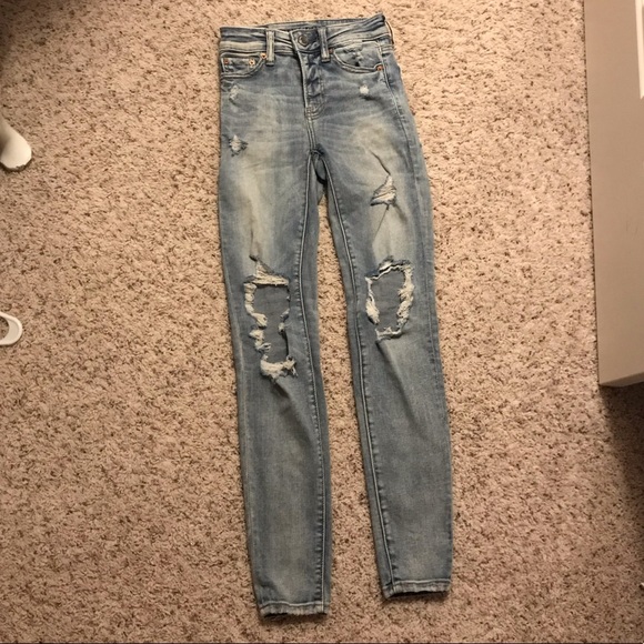 American Eagle Outfitters Denim - AEO light wash jeggings size 00R - GREAT CONDITION